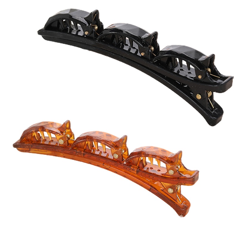 [Hàng mới về] Kẹp tóc mái làm từ nhựa kiểu dáng thời trang