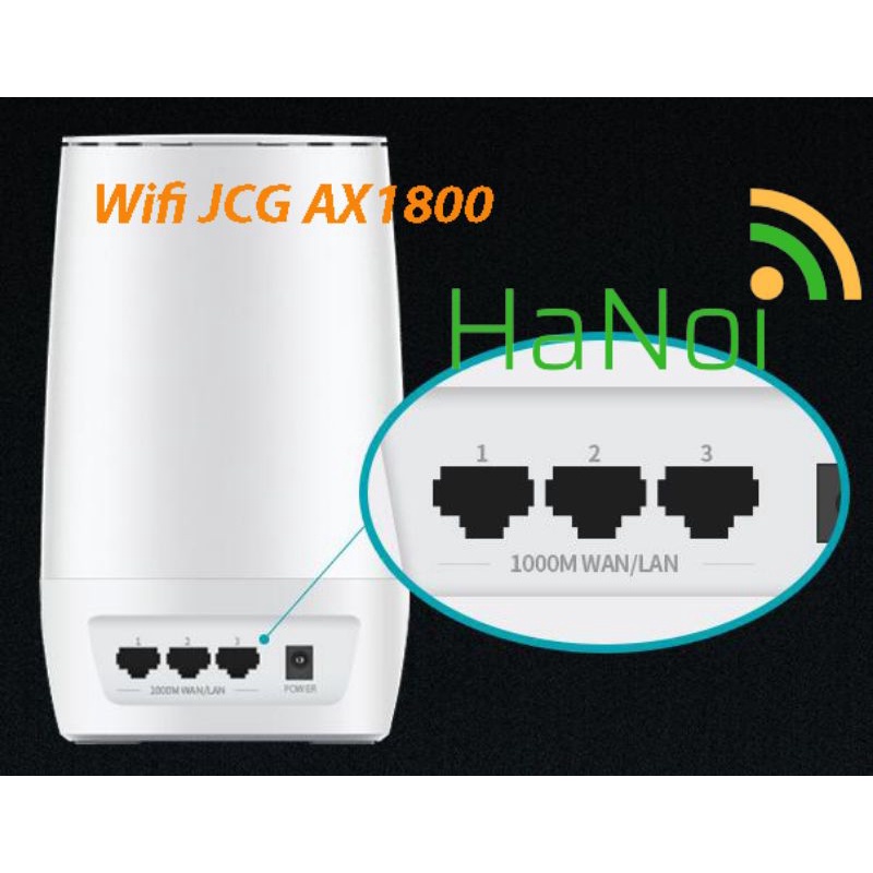 Cục phát wifi JCG AX1800 gigabit sóng mạnh rom Padavan, Openwrt