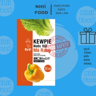 Nước sốt mè rang Kewpie trộn salad NHII FOOD gói 15ml