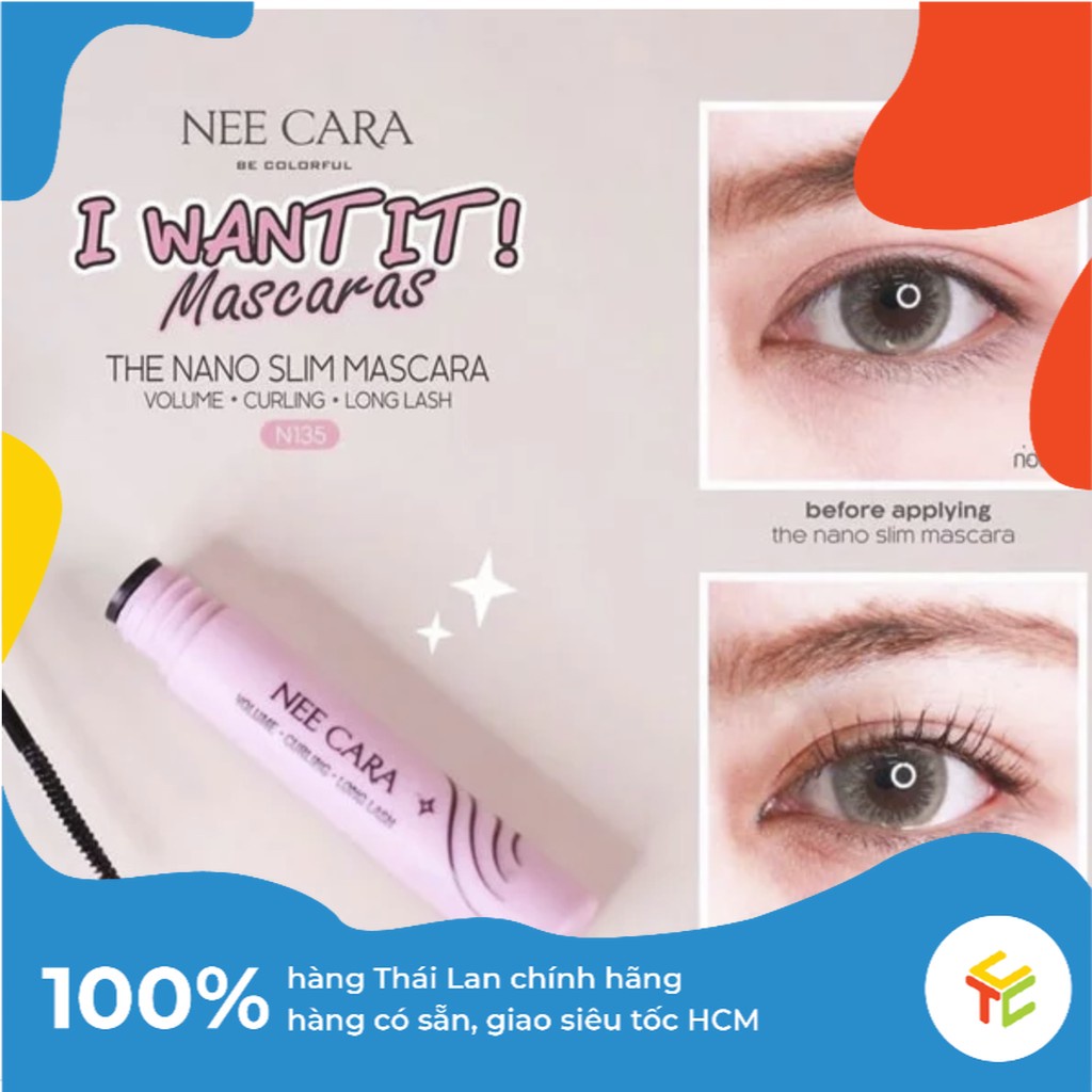 CHUỐT MI THE NANO SLIM MASCARA N135 THÁI LAN