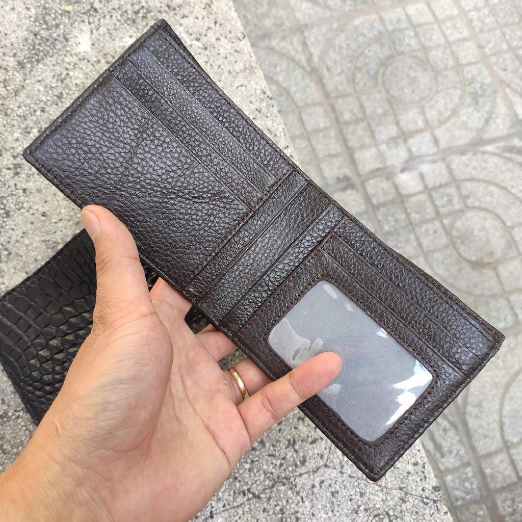 SIÊU PHẨM..! Ví nam da bắp tay cá sấu