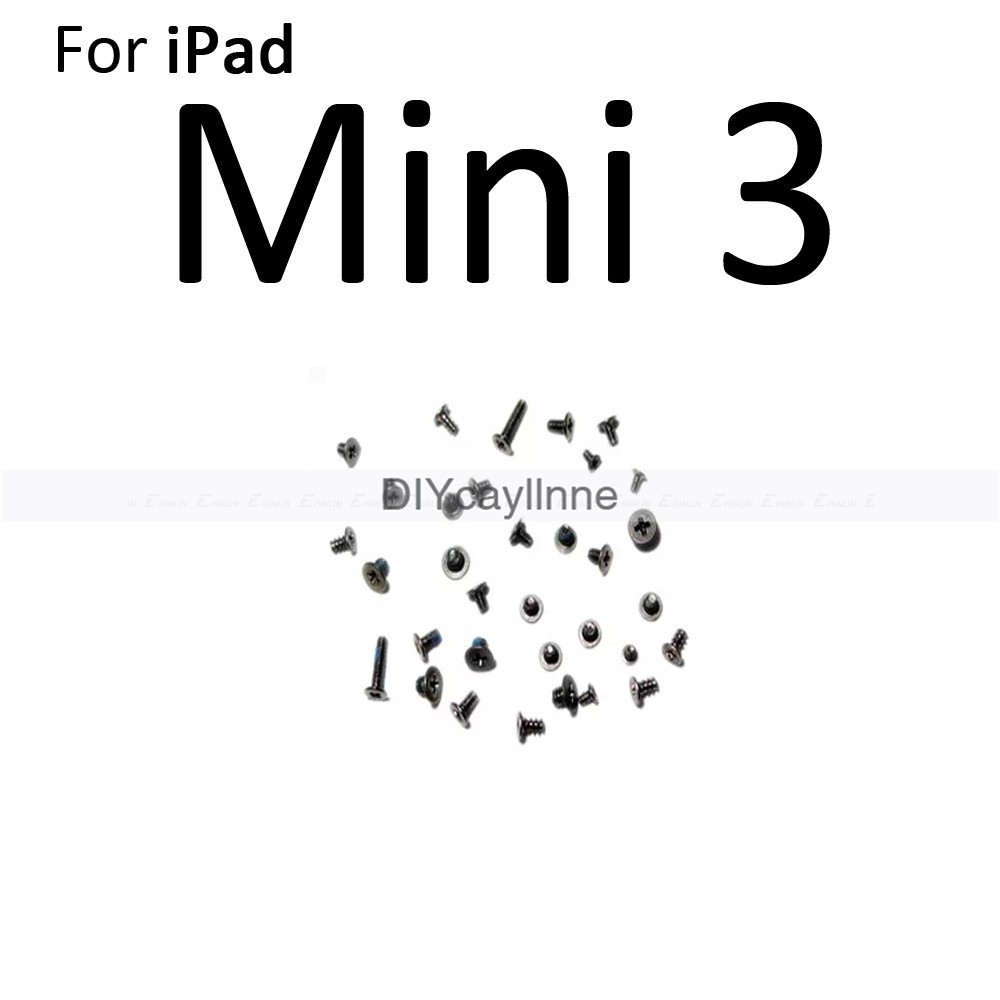 Bộ Bu Lông Ốc Vít Thay Thế Cho Máy Tính Bảng Ipad 4 Air Mini 1 2 3