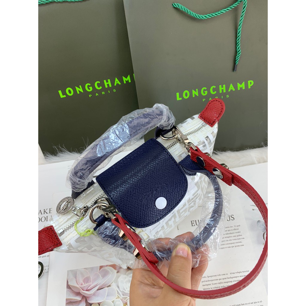 🎉PROMO🎉🍒💯 LONGCHAMP Túi Xách PVC Trong Suốt Phiên Bản Giới Hạn Thời Trang Mới 2020 1512