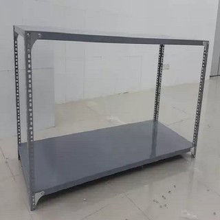 Kệ sắt V Lỗ (C800xD100xR400) 2 Tầng, cực rẻ luôn