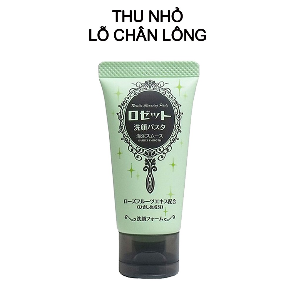 Sữa rửa mặt Rosette Cleansing Paste chiết xuất thiên nhiên nhiều công dụng 120g - HÀNG NỘI ĐỊA NHẬT
