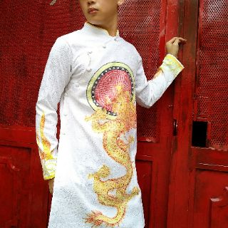 Áo dài cách tân nam
