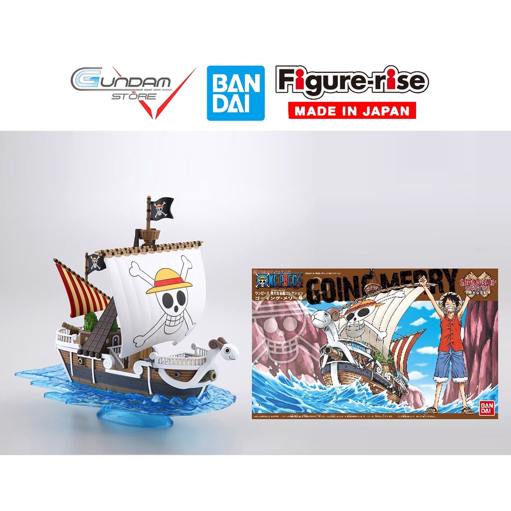 Mô Hình Lắp Ráp GOING MERRY ONE PIECE Tàu Thuyền Bandai Đồ Chơi Lắp Ráp Anime Nhật