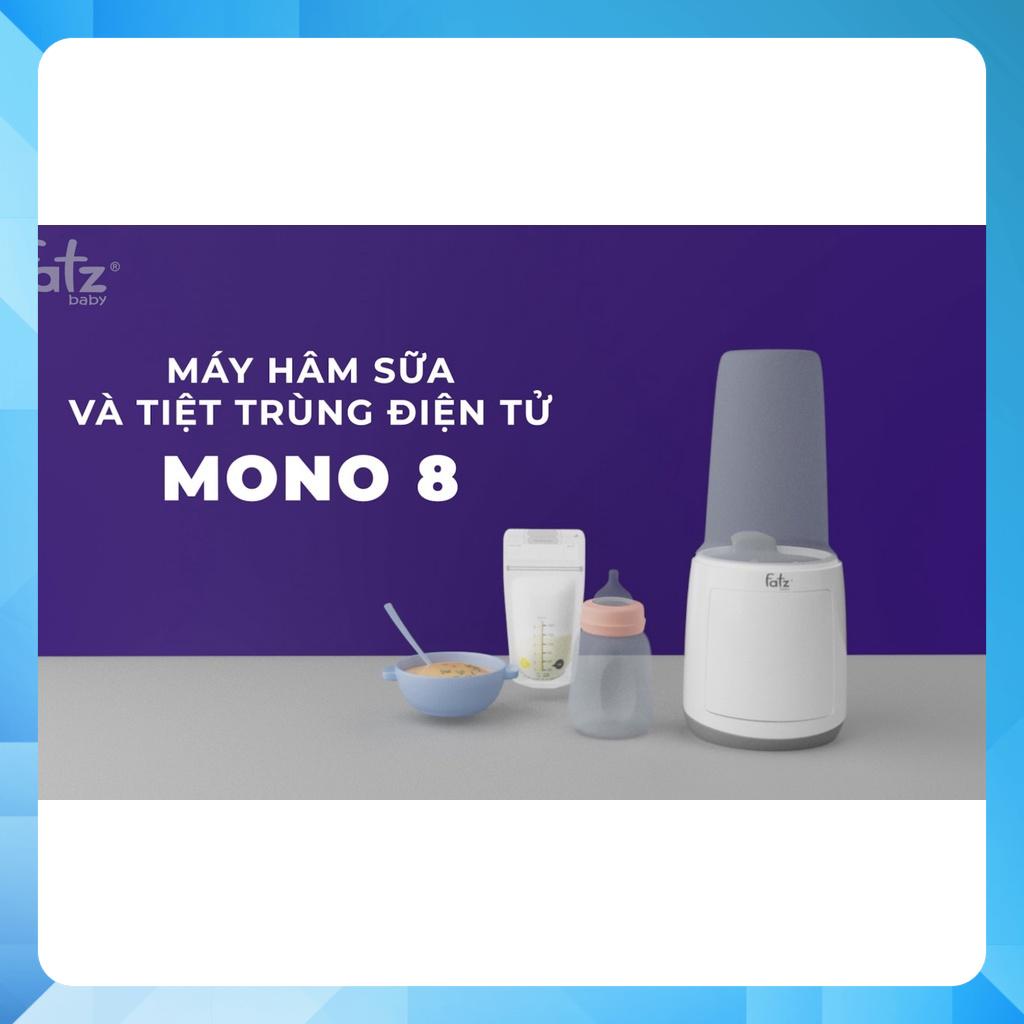 Máy hâm sữa &amp; tiệt trùng điên tử - Mono 8 - Fatzbaby FB3011TN