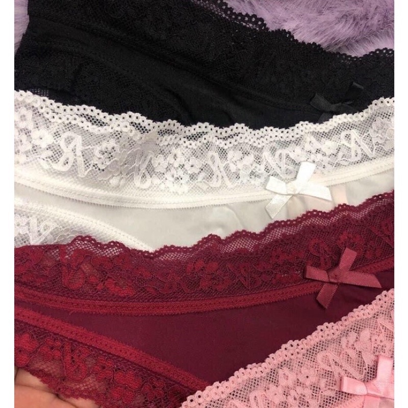♥️ Quần Lót Nữ ♥️Quần lót su phối ren Vic cao câp siêu mát lạnh