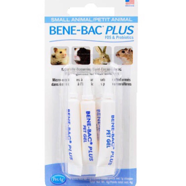 Men tiêu hoá Bene-bac plus gel cho thú cưng