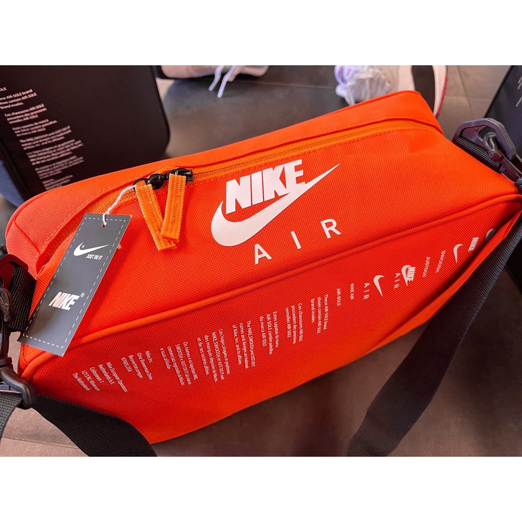 Túi trống đựng giày NIKE màu cam dạng hộp