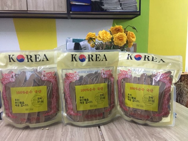 Nấm linh chi Hàn Quốc thái lát 500g | BigBuy360 - bigbuy360.vn