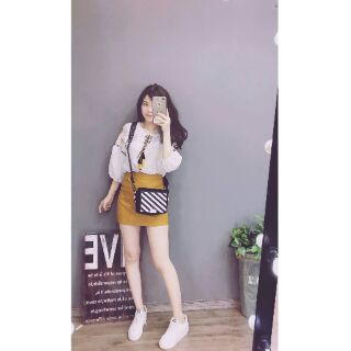 Sale Sơ mi thô thêu