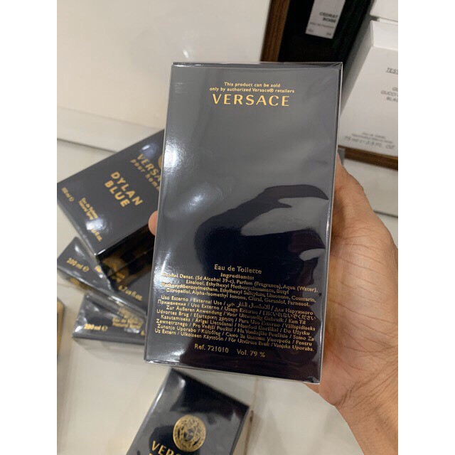 [HÀNG CHÍNH HÃNG] NƯỚC HOA VERSACE POUR HOMME DYLAN BLUE EDT SP. 100ML 721010 FULL SEAL [HOÀN TIỀN GẤP 1000%]