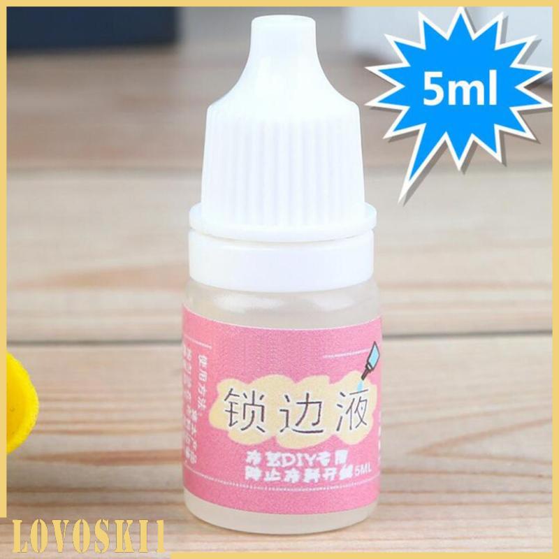 [LOVOSKI1]Fray Check Liquid Seam Sealant Glue for Paper Quilling DIY Scrapbooking 5ml