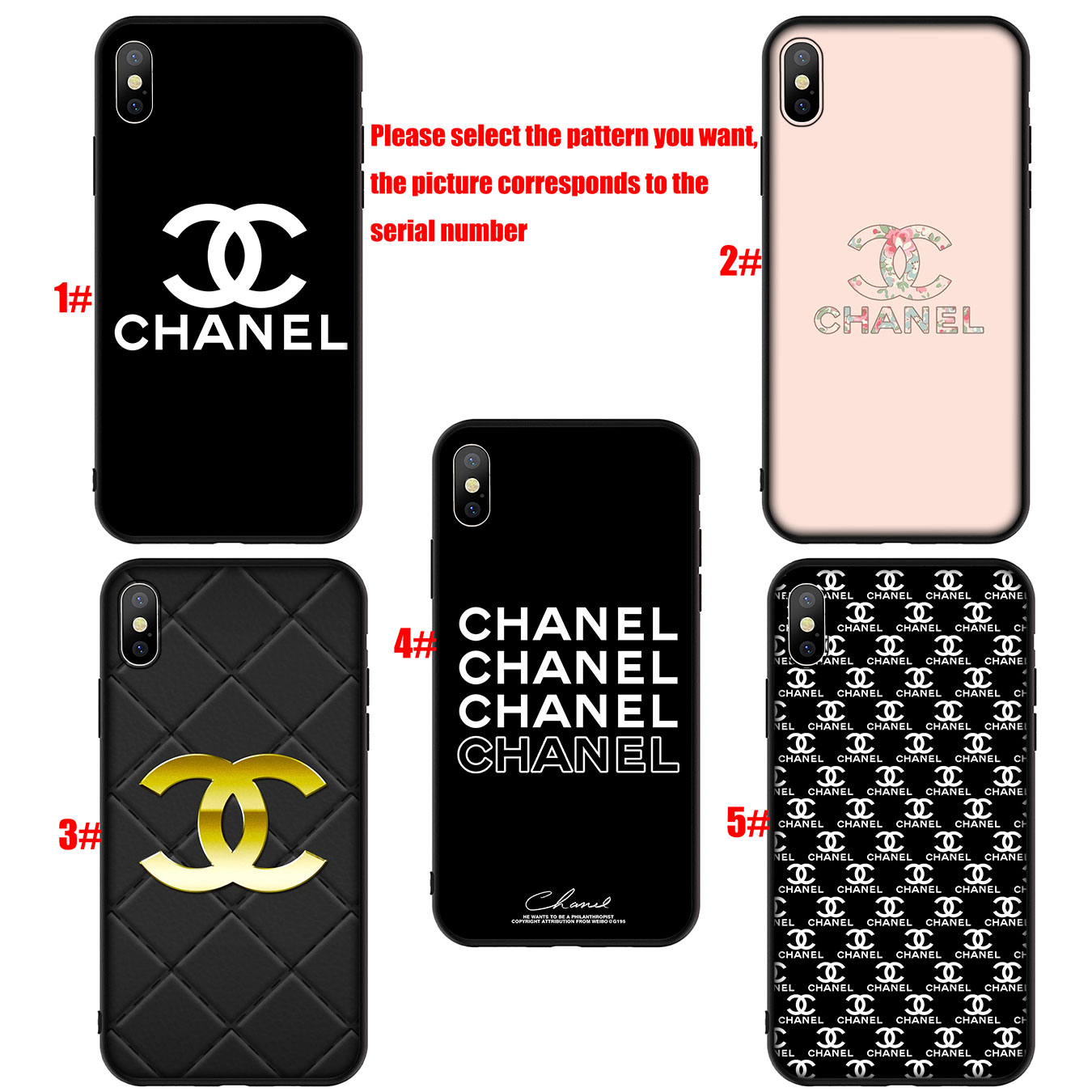 Ốp Điện Thoại Silicon Mềm In Logo Chanel Màu Hồng Cho Samsung Galaxy A02s J2 J4 Core J5 J6 Plus J7 Prime J6 + A42 +