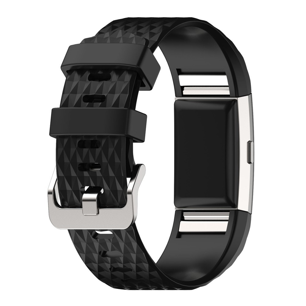 Dây silicon thay thế cho đồng hồ thông minh Fitbit Charge 2
