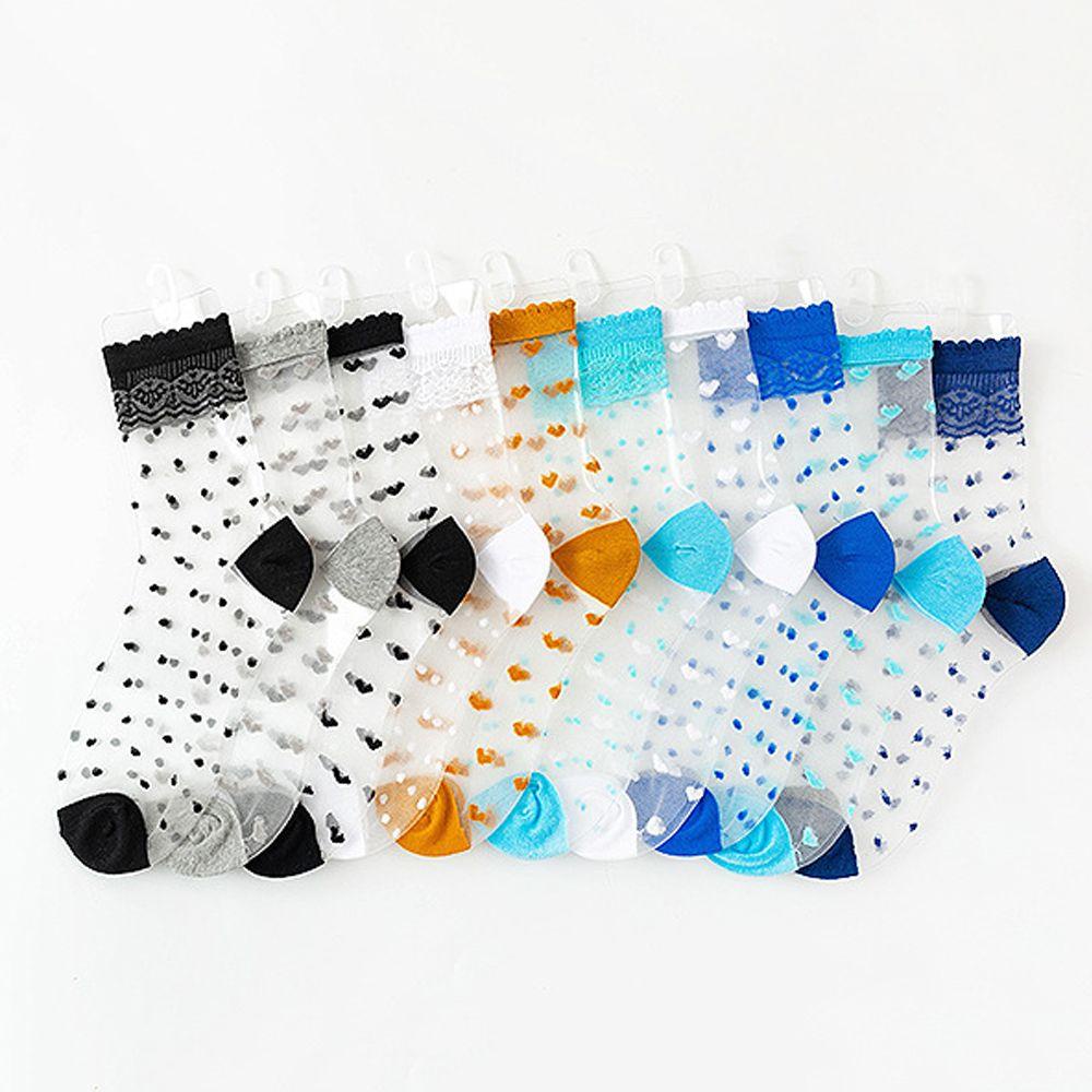 Vớ Lụa Trong Suốt Cổ Cao Đến Mắt Cá Chân