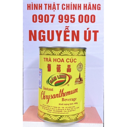 trà hoa cúc hán linh lon 400g loại 1