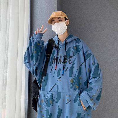 Áo hoodie Wei Yi Nam Và Nữ#Áo Khoác Dáng Rộng Cỡ Lớn In Hình Joker Thời Trang Mùa Thu Mới 2021 Dành Cho Cặp Đôi Size 39