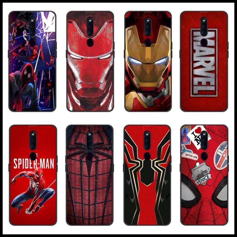 Ốp lưng Xiaomi Redmi K20 Note 8 7 Pro 7A note 9s dẻo in hình Marvel / iron Man / Spiderman đẹp