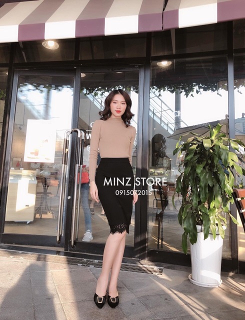 Chân váy bút chì gấu REN nữ | BigBuy360 - bigbuy360.vn