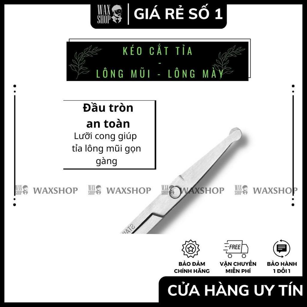 Kéo Cắt Tỉa Lông Mũi, Lông Mày - An Toàn -Thép Không Gỉ Cao Cấp - Thiết Kế Nhỏ - Gọn - Nhẹ - Waxshop - SD - DG