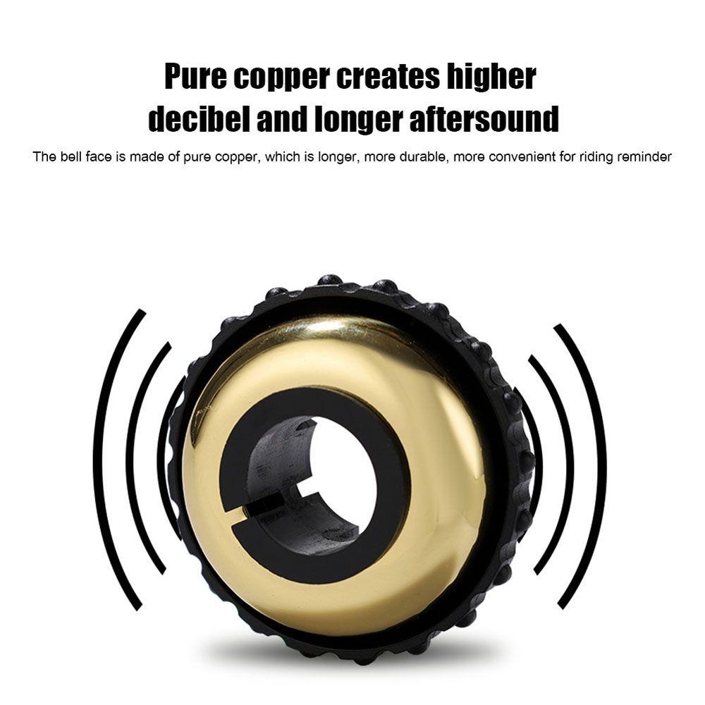 JARRED Chuông Gắn Tay Lái Xe Đạp Leo Núi Phong Cách Vintage