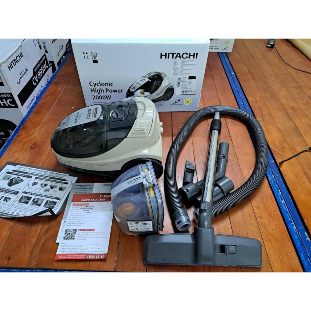 [HITACHI | CV-SF20V] Máy hút bụi Hitachi CVSF20V 24CV (BRE) công suất 2000 W