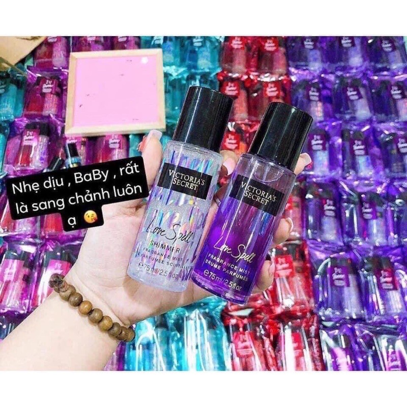 NƯỚC HOA XỊT THƠM BODY VIC SERET ĐÔI