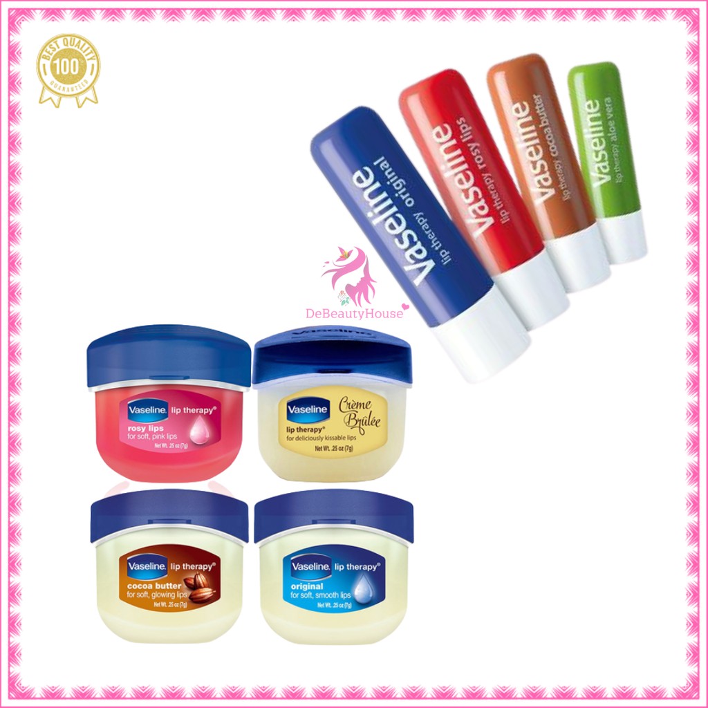 (hàng Mới Về) Lọ Đựng Son Dưỡng Môi Vaseline Trị Liệu | BigBuy360 - bigbuy360.vn