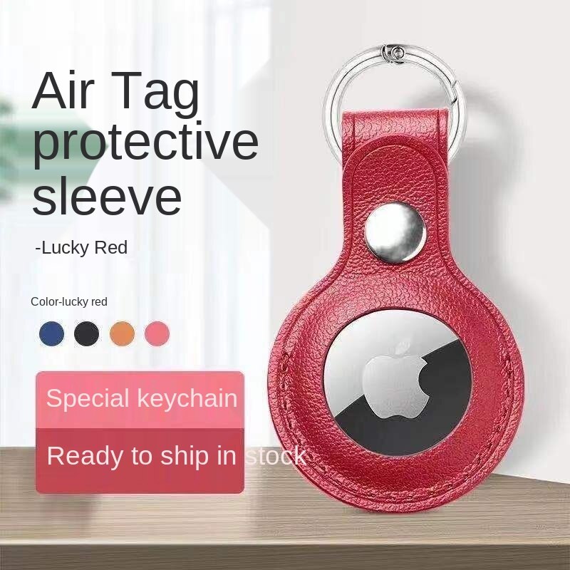 Vỏ Bọc Da Siêu Mỏng Chống Rơi Vỡ Cho Apple Airtags