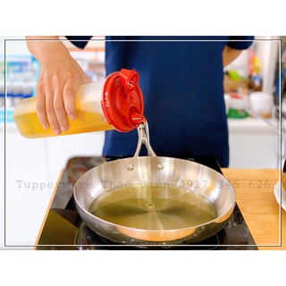 bình đựng dầu tupperware