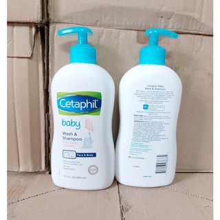 Sữa tắm gội Cetaphill hoa cúc 400ml mỹ cho bé mẫu mới