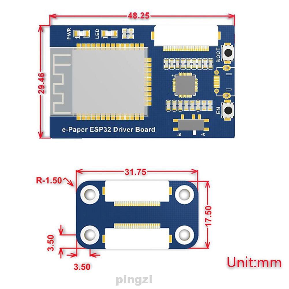 Universal Wireless WIFI Bluetooth Internet Easy Install Waveshare E-Pape ESP32 Driver Board