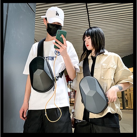 Túi đeo chéo Xiaomi BEABORN Polyhedron Túi đeo chéo nam chống thấm nước