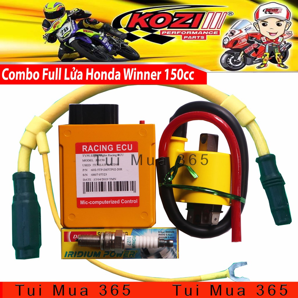 Độ Full Bộ Tứ Dàn Lửa cho Winner 150 &amp; GTR 150 - KOZI Malaysia