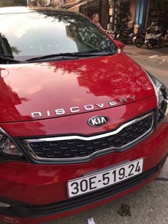 Chữ Discovery gắn đầu xe