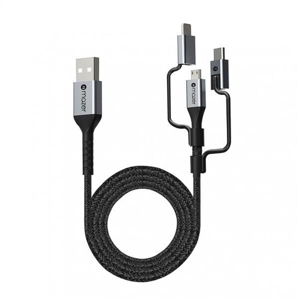 Combo củ sạc Mazer Super Mini V2 20W và cáp Mazer Power Link II 3 in 1