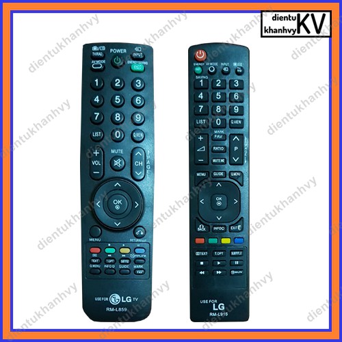 Remote Tivi LG RM-L859 và RM-L915 Giá Rẻ