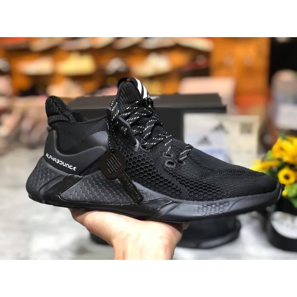 Giày Adidas Alphabounce 2020 Đen (fullbox + freeship)