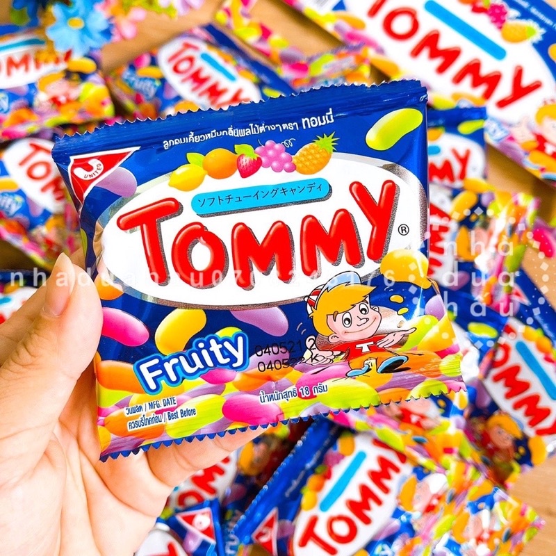 Kẹo dẻo trái cây Tommy Thái Lan gói 18Gram