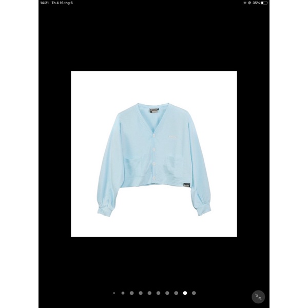 Áo Cardigan Croptop from Davies brand
