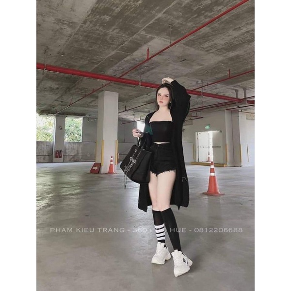 Áo cadigan len sợi hàng QCL1