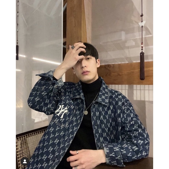 Áo MlB Jacket Denim chính hãng