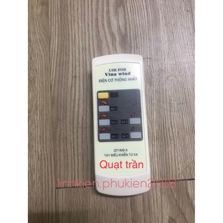 Remote quạt trần -QT1400X