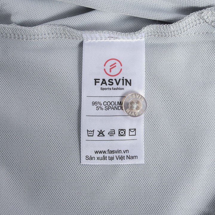 Áo Polo thể thao nam Fasvin PL20243.HN áo phông có cổ chất liệu coolmax mát lạnh thoải mái