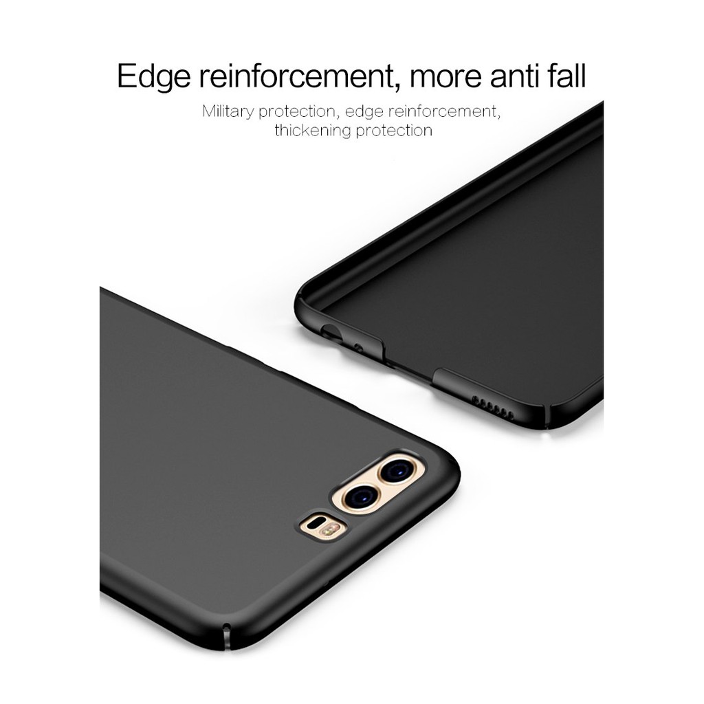 Ốp lưng Huawei P10 nhựa cứng màu phủ nhung mịn