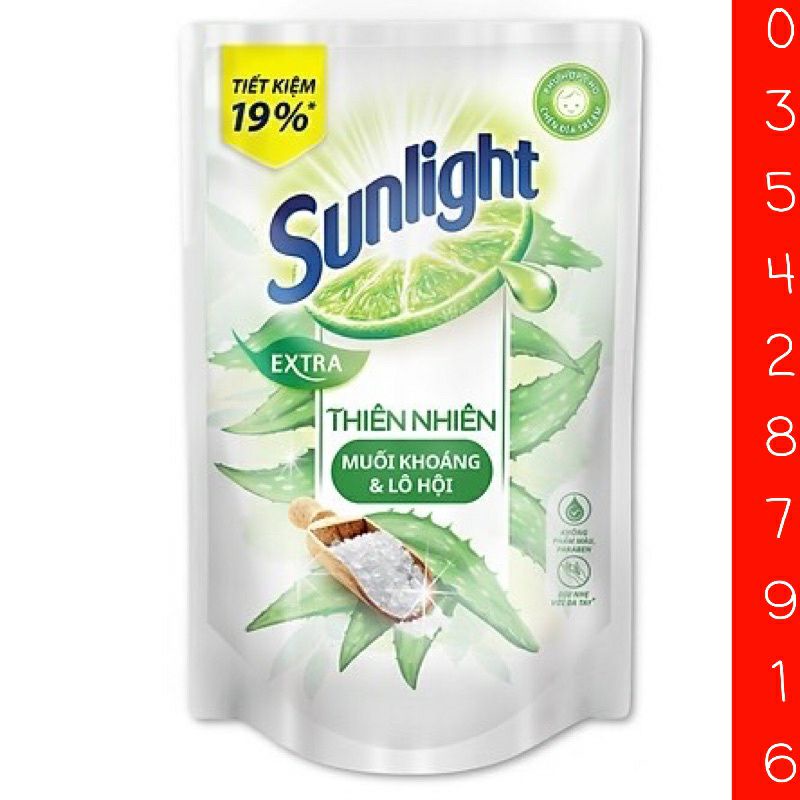 Nước rửa chén SUNLIGHT túi 750g