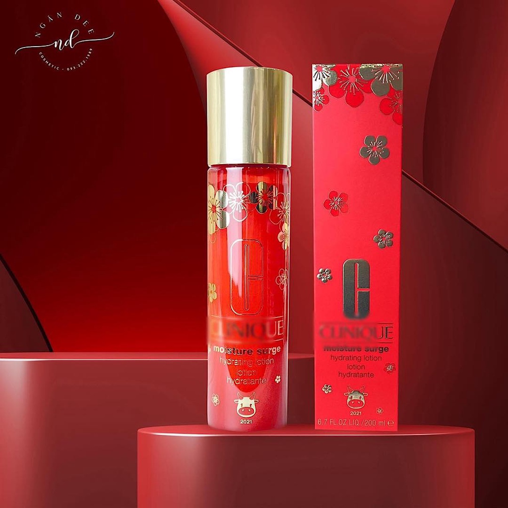 Nước hoa hồng Clinique Moisture Surge Hydrating Lotion 200mL